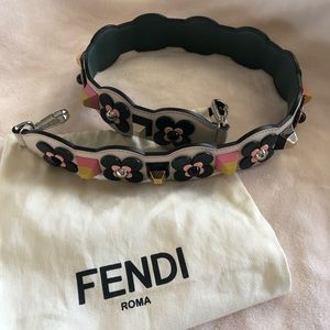 Fendi Flowerland Strap Shoulder Strap